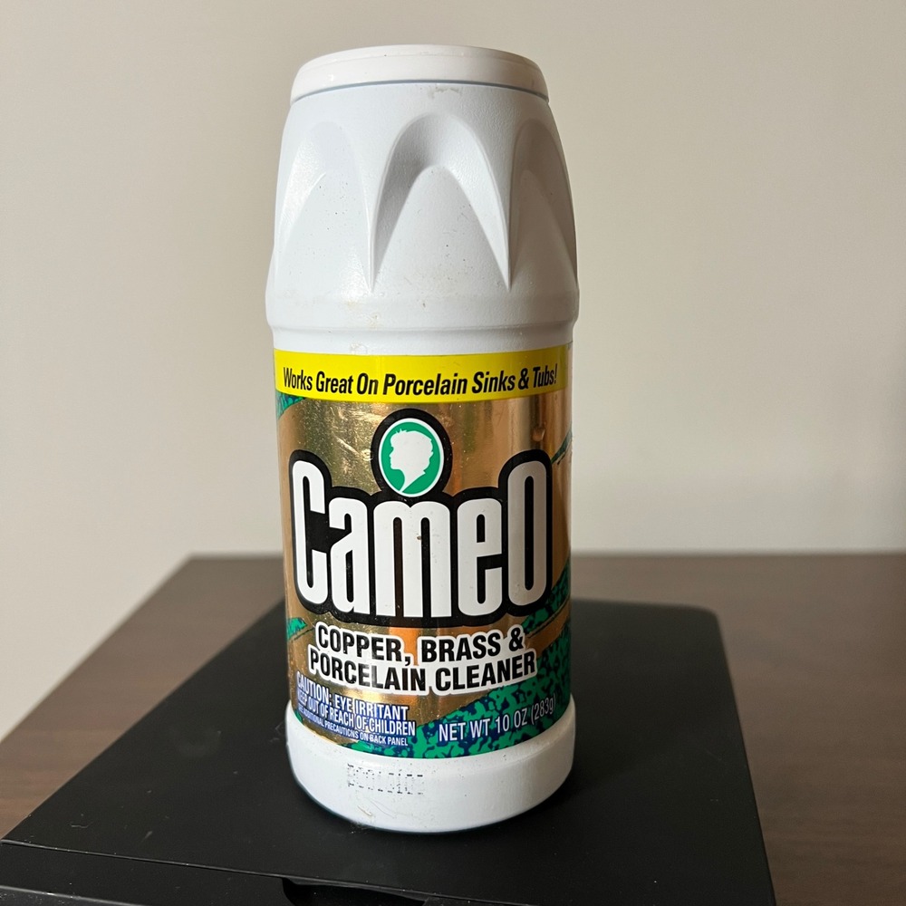 Cameo Copper Brass and Porcelain Cleaner 10oz Powder Tarnish & Rust Remover